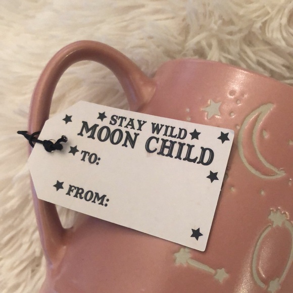 Stay Wild Moon Child Pink Celestial Star Love Mug - Picture 10 of 12